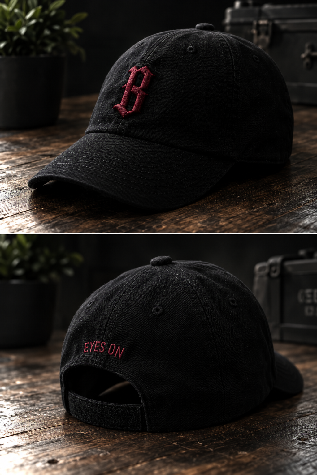 3D 'B' Low-profile Dad Cap
