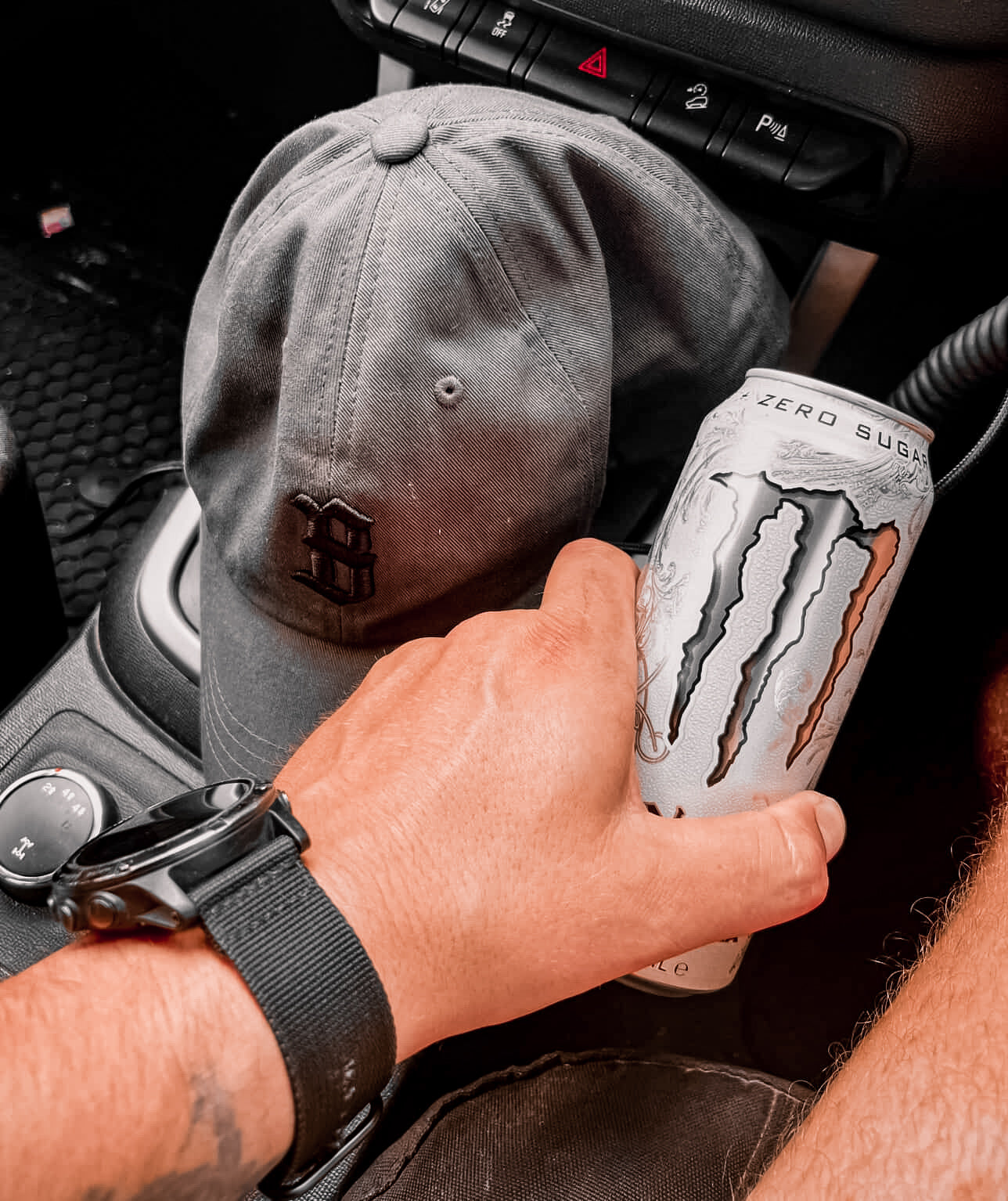 Backyard 3D Dad Cap - BLACK 'B'