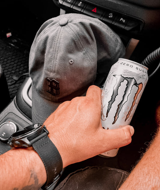 Backyard 3D Dad Cap - BLACK 'B'