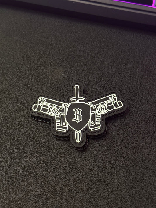 3D Rubber Patch - Glocks/Shield